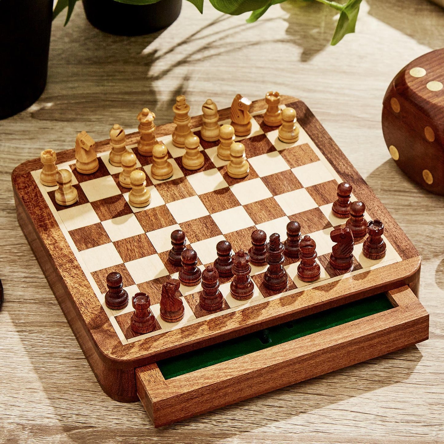 Magnetic Chess Set, Travel Size