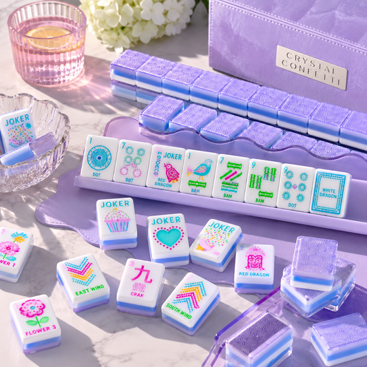 Crystals Mahjong Tiles
