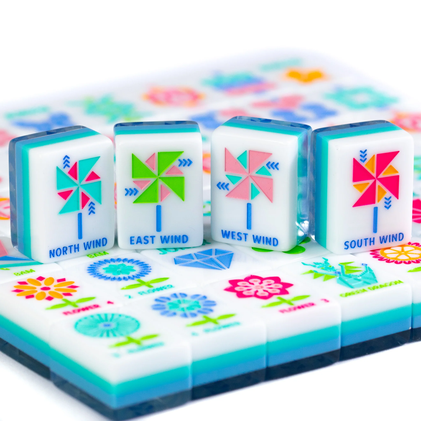Crystals Prism Mahjong Tiles