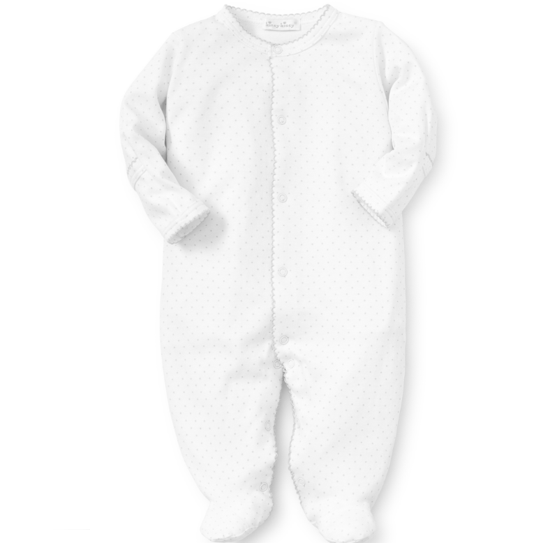 Kissy Kissy Dots Print Footie