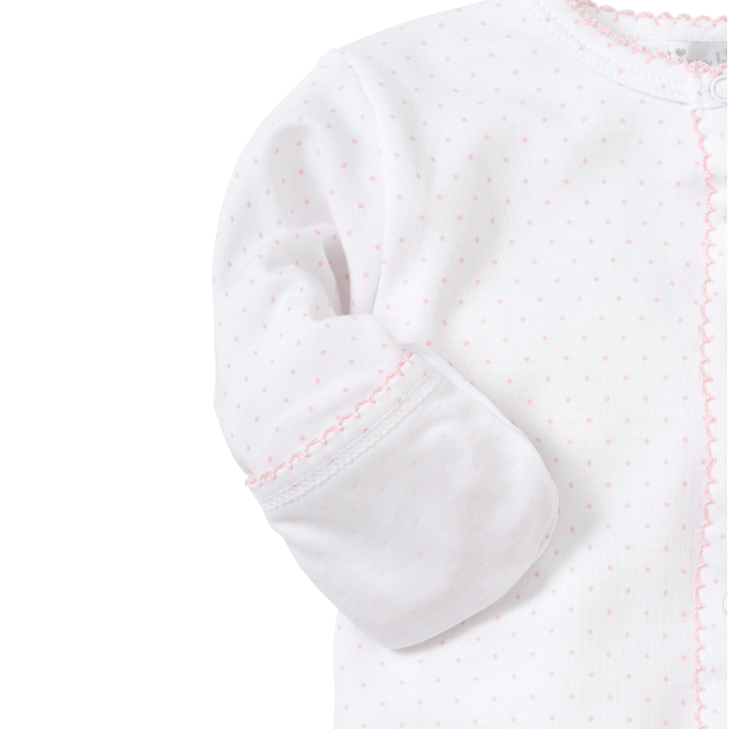 Kissy Kissy Dots Print Footie