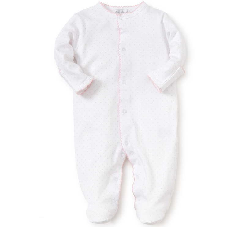 Kissy Kissy Dots Print Footie