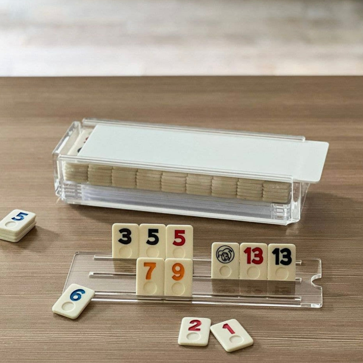 Lucite Rummikub Game Set - photo 7