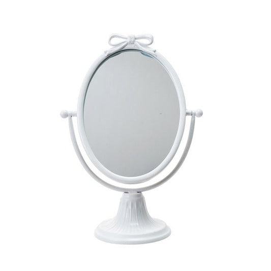 Hazel Mazel Metal Mirror with Bow, Large