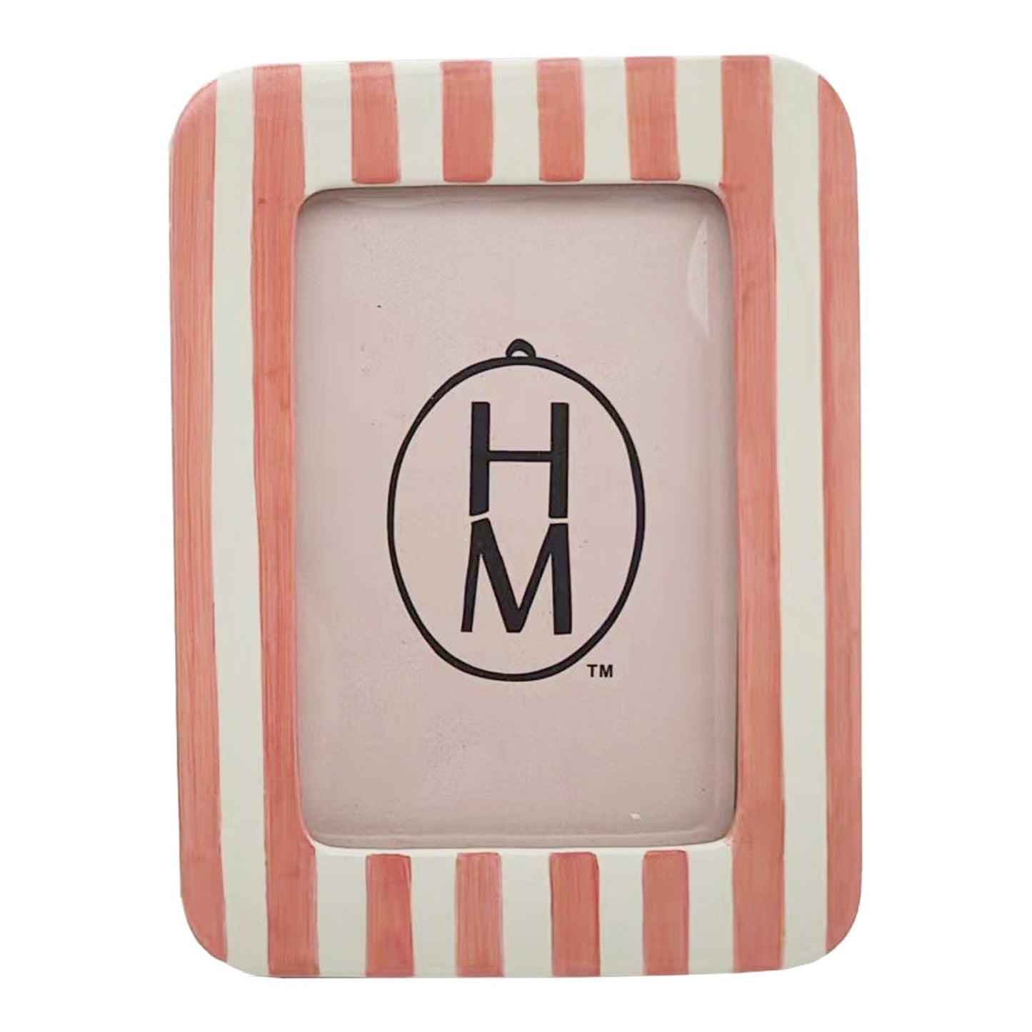 Hazel Mazel Rectangle Stoneware Photo Frame, 8-1/4"H