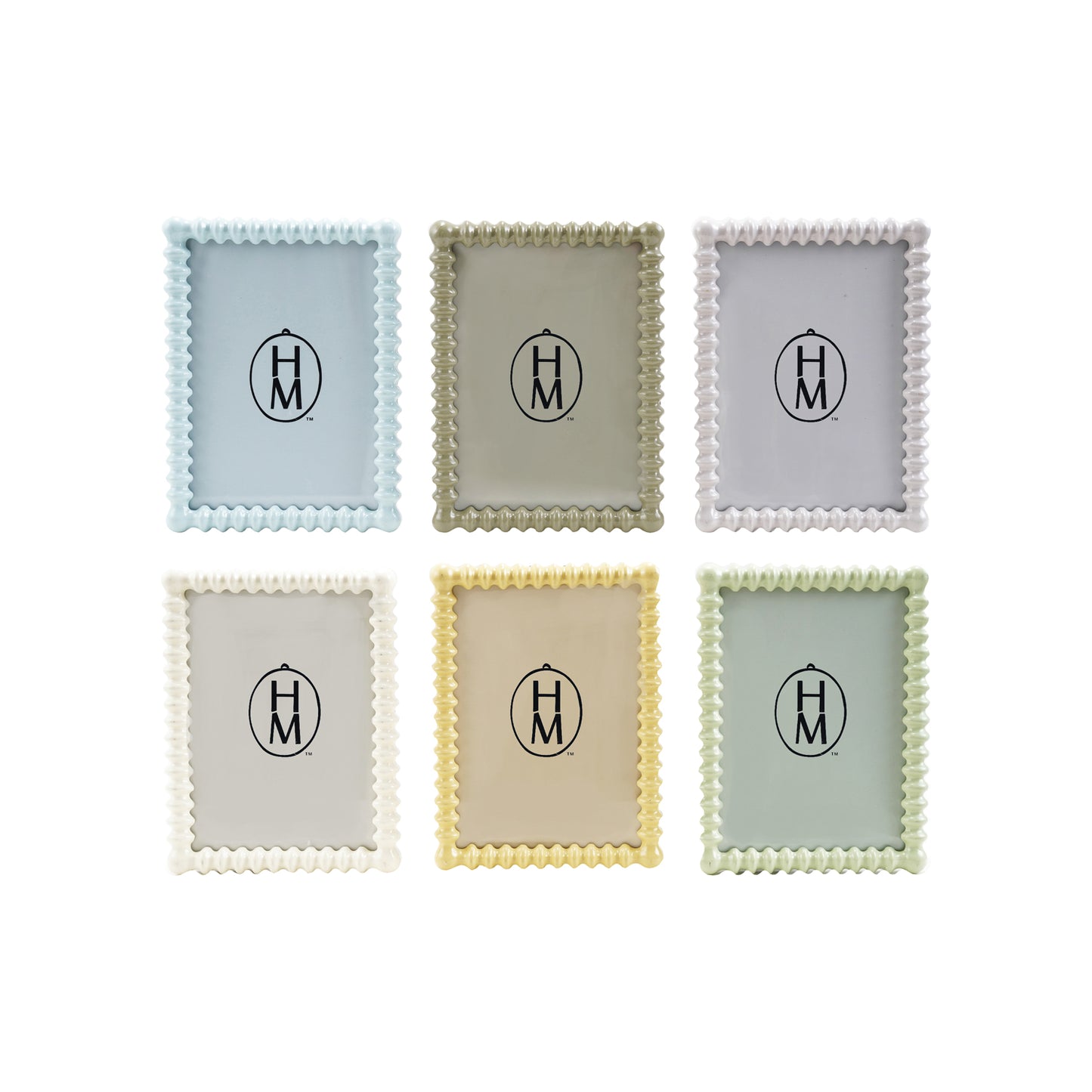 Hazel Mazel Photo Spindle Frame, 5" x 7"