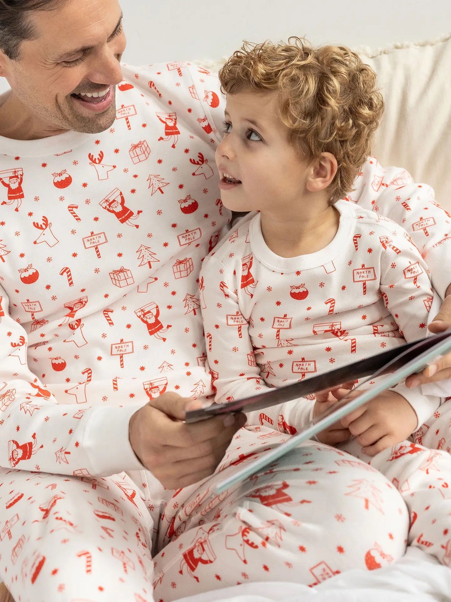 North Pole Children's Organic Cotton Pajama Set