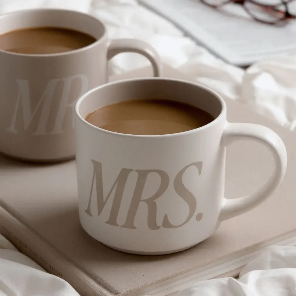 Mr. and Mrs. Mug Set