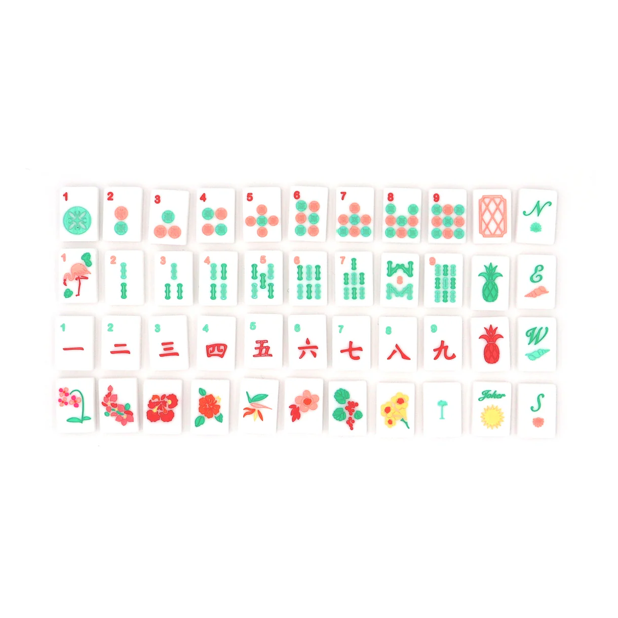 Island Mahjong Tiles