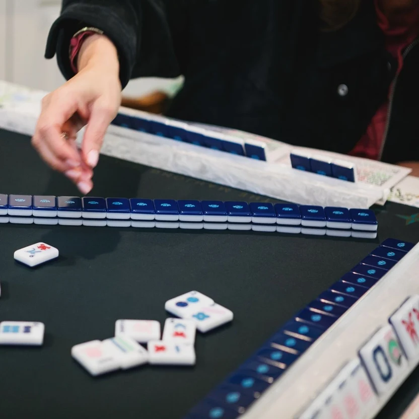 Mother of Pearl Mahjong Racks - photo 2