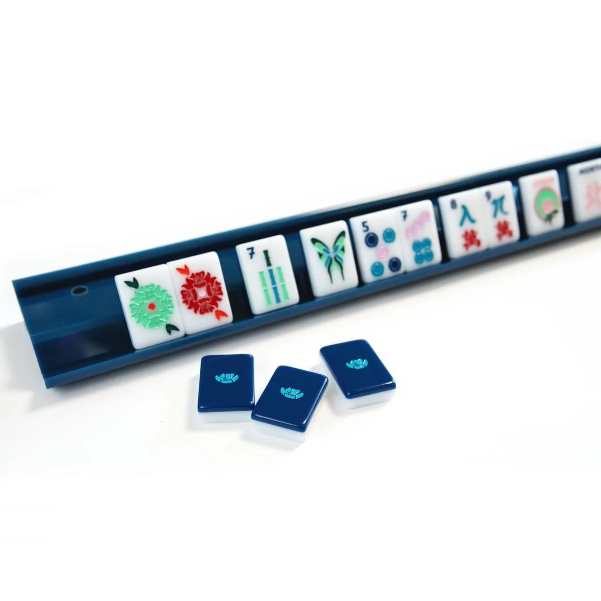 Navy Blue Acrylic Mahjong Racks - photo 3