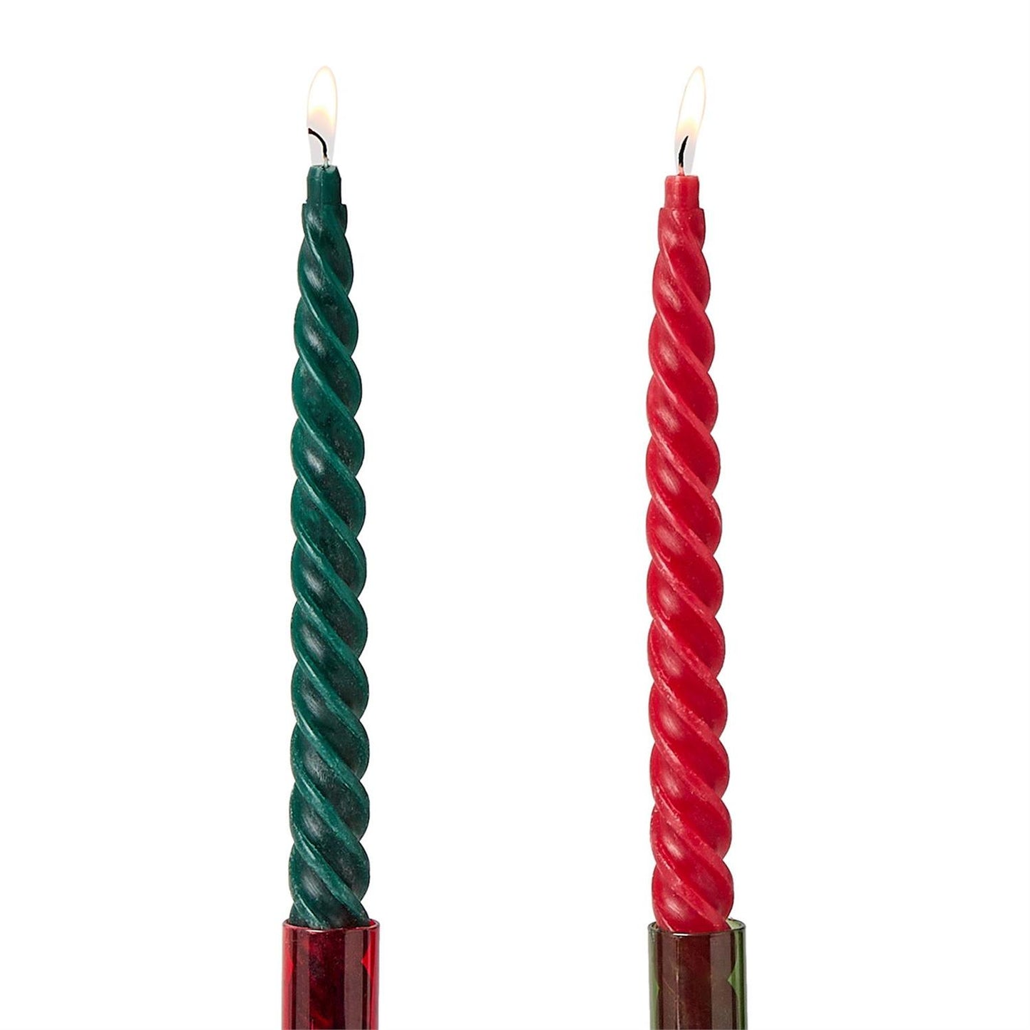 Twist and Glow Taper Candles in Gift Box, Set of 2