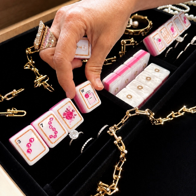 Eau De Mahj Mahjong Tile Set