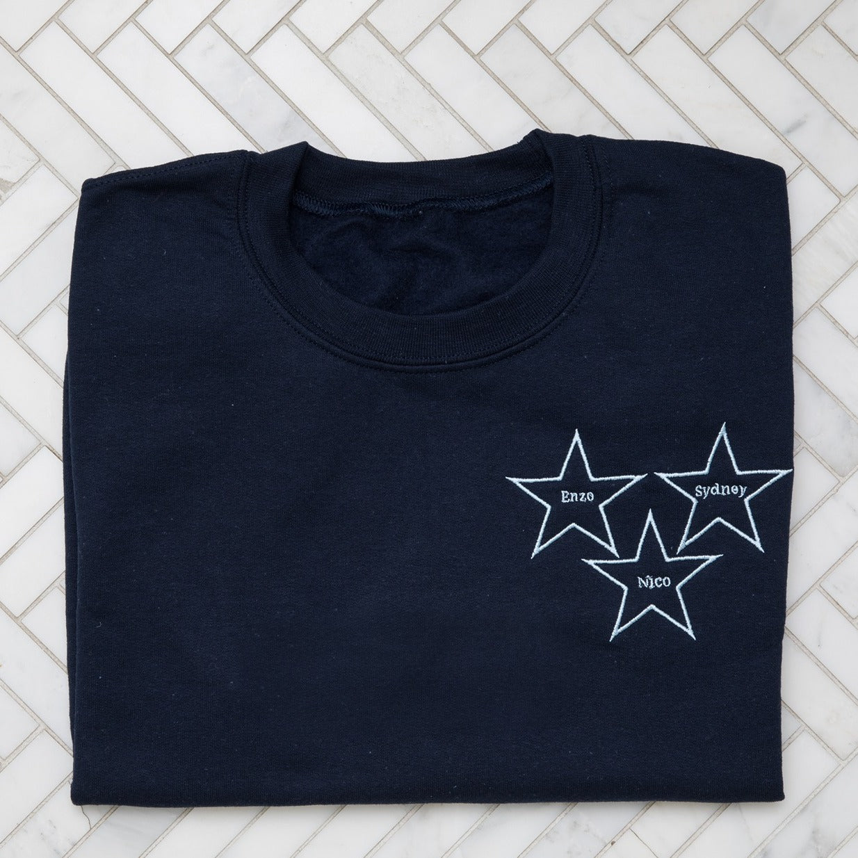 Adults Custom Crewneck Cotton Sweater