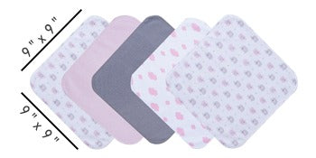 Terrycloth Hooded Wrap and Wash Set