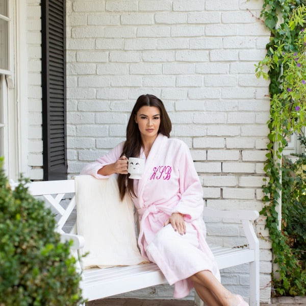 Personalized Bathrobes. His and Hers Customized Bathrobes