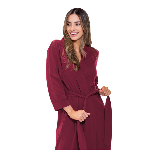 Cotton Knit Robe for Women