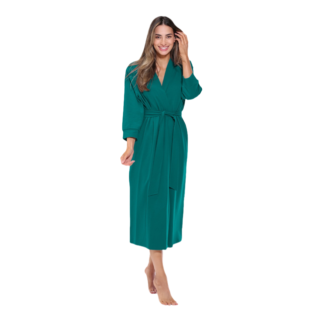 Cotton Knit Robe for Women