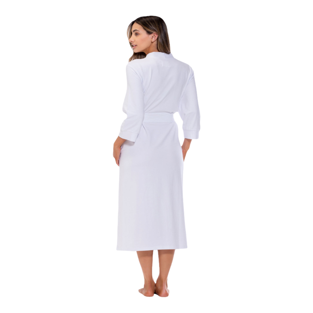 Cotton Knit Robe for Women