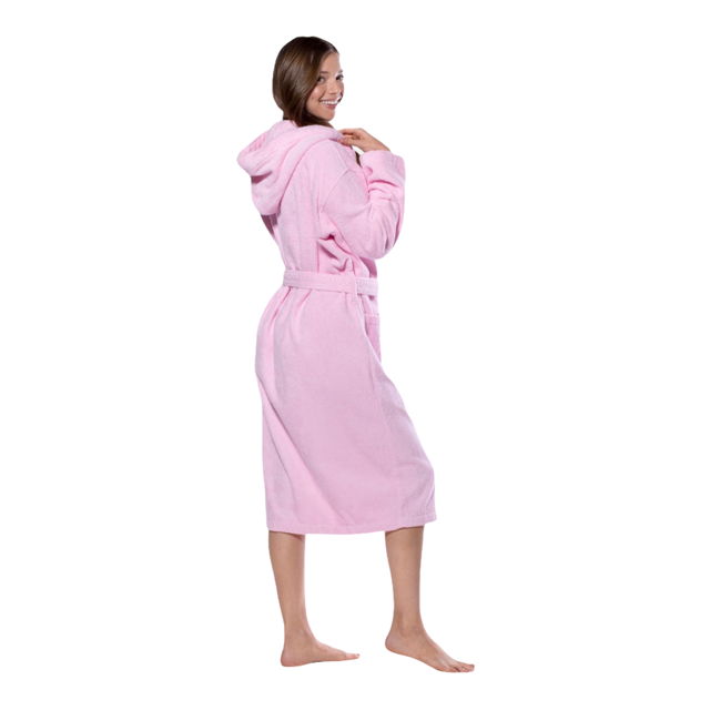 Hooded Terrycloth Robe for Women