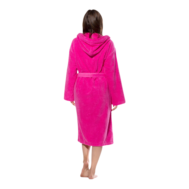 Hooded Terrycloth Robe for Women