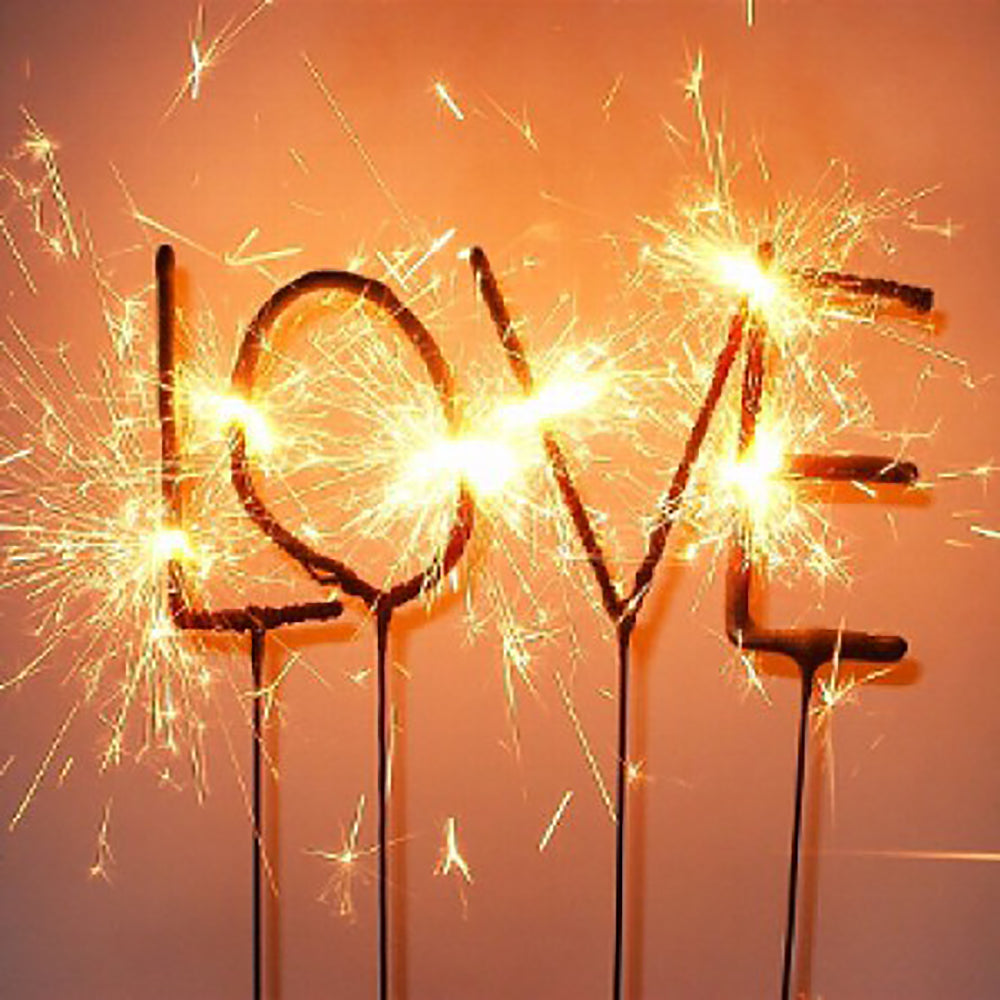 Sparkler Candle - Love