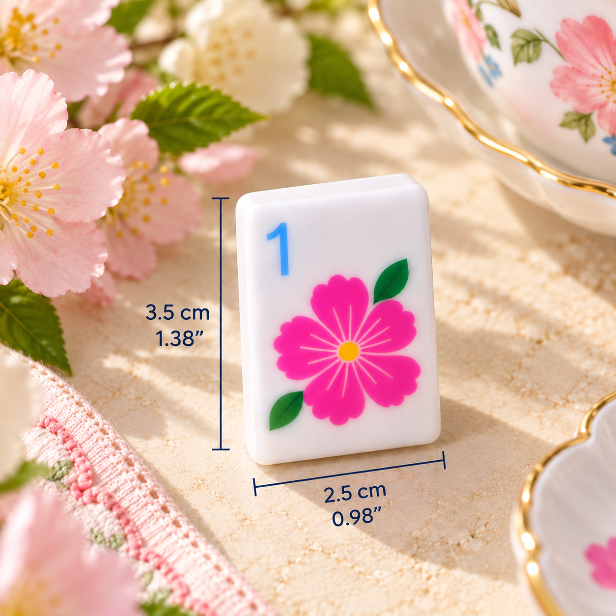 Fairy Garden Travel Mahjong Set