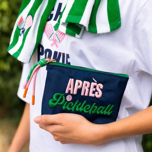 The Après Pickleball Zip Pouch, Small