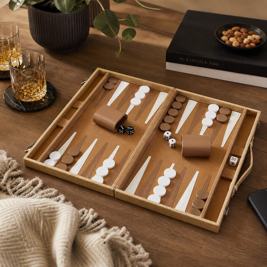 Terra Cane Backgammon Set Game
