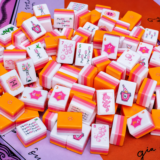 Bams & Bubbly Mahjong Tiles