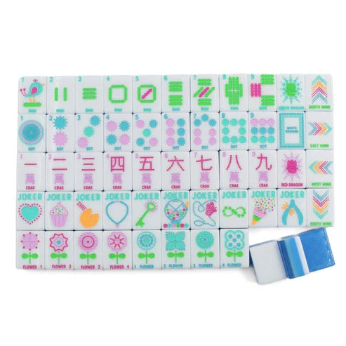 Crystals Mahjong Tiles