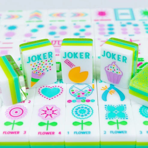 Crystals Mahjong Tiles