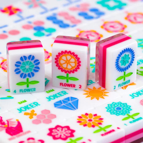 Crystals Mahjong Tiles