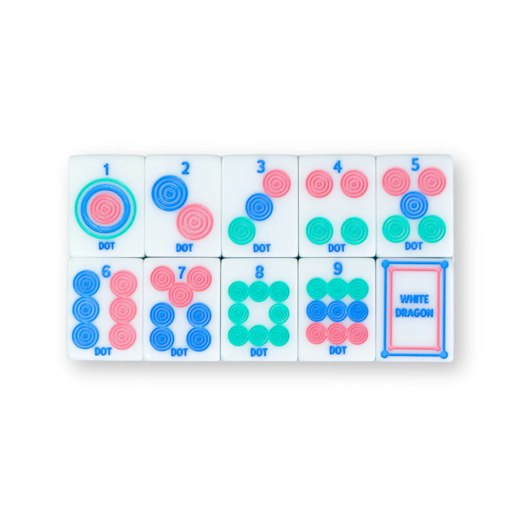 Crystals Prism Mahjong Tiles