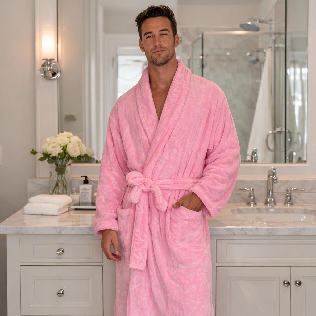 Plush Robe for Men
