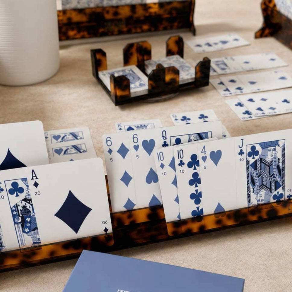 Canasta Card Spinner - Tortoise
