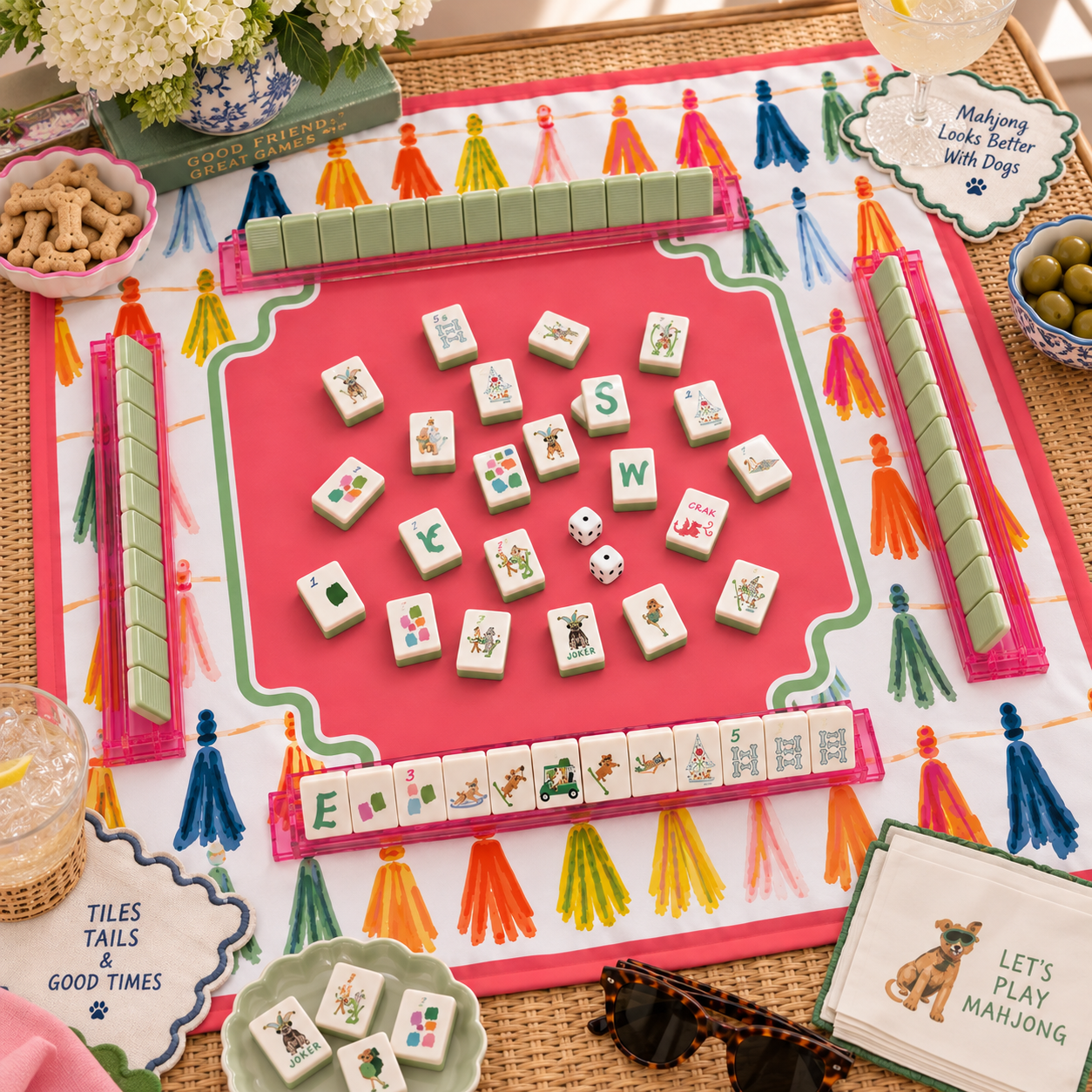 Doggie Dog Mahjong Tile Kit