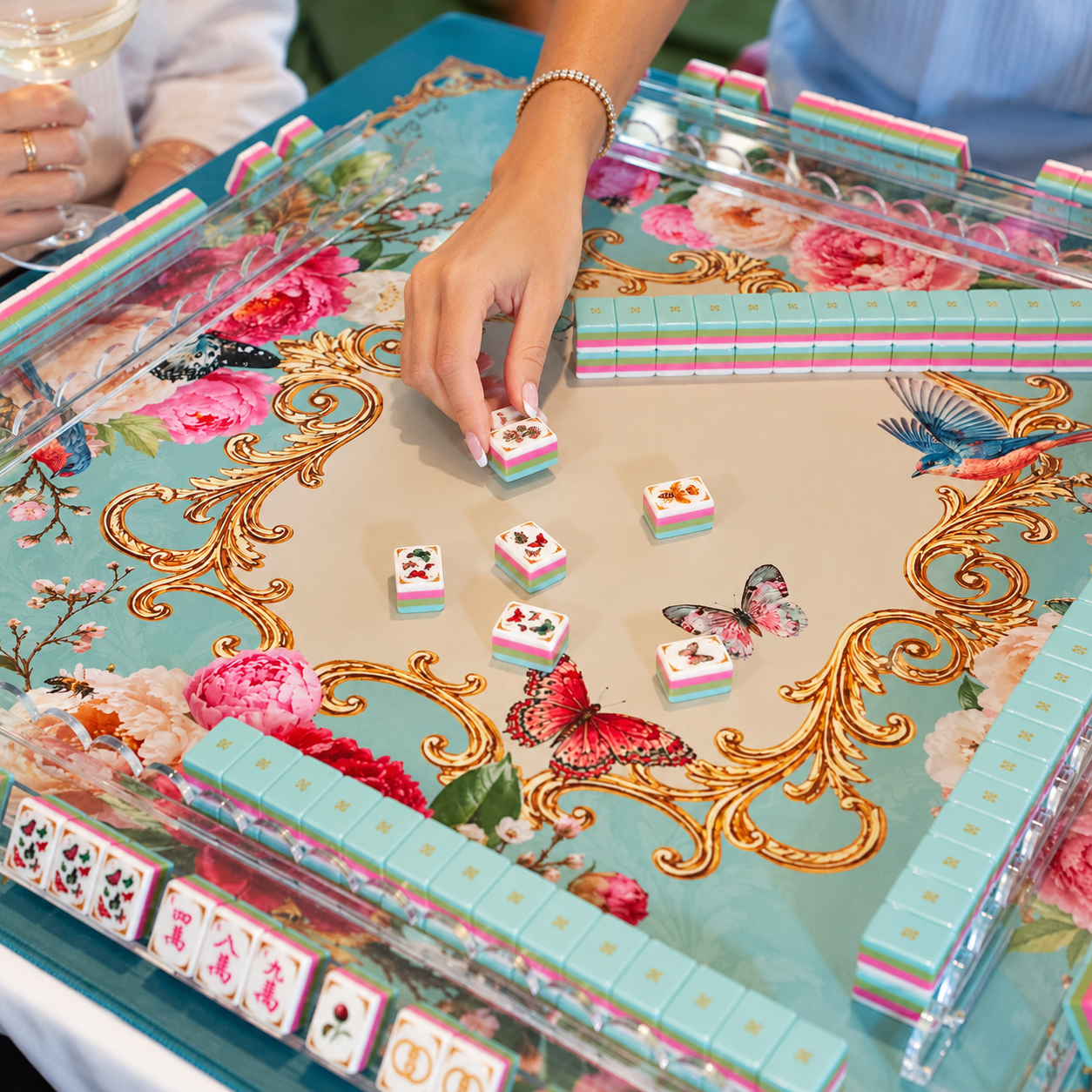 Mahj in Bloom Mahjong Tile Set