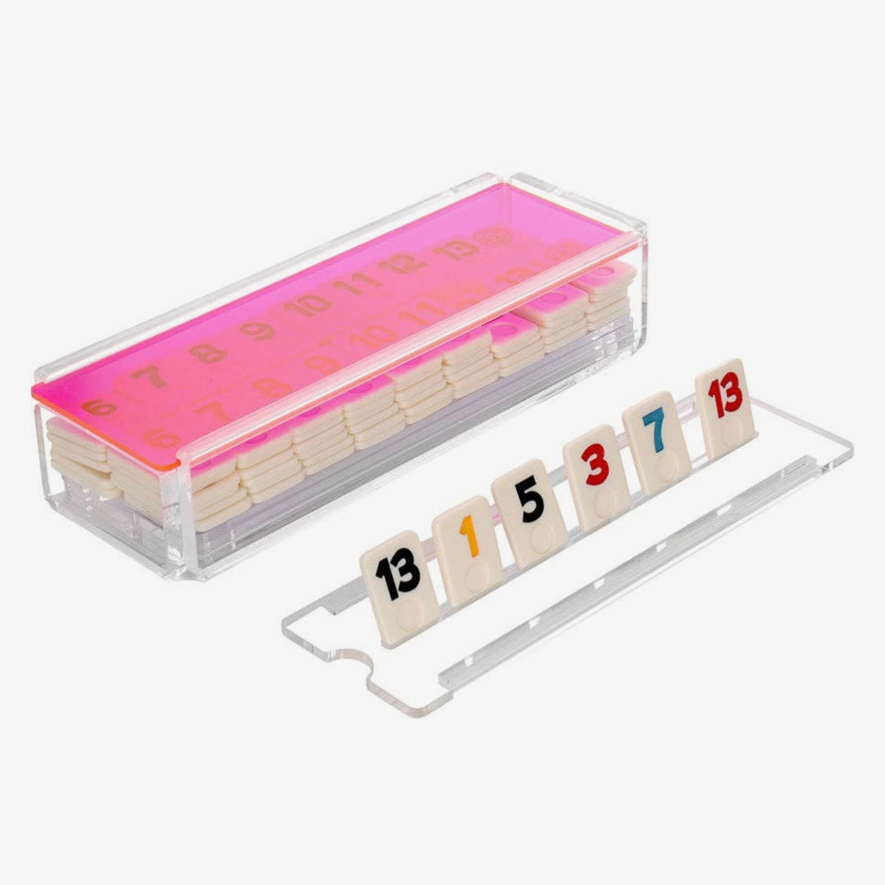 Lucite Rummikub Game Set
