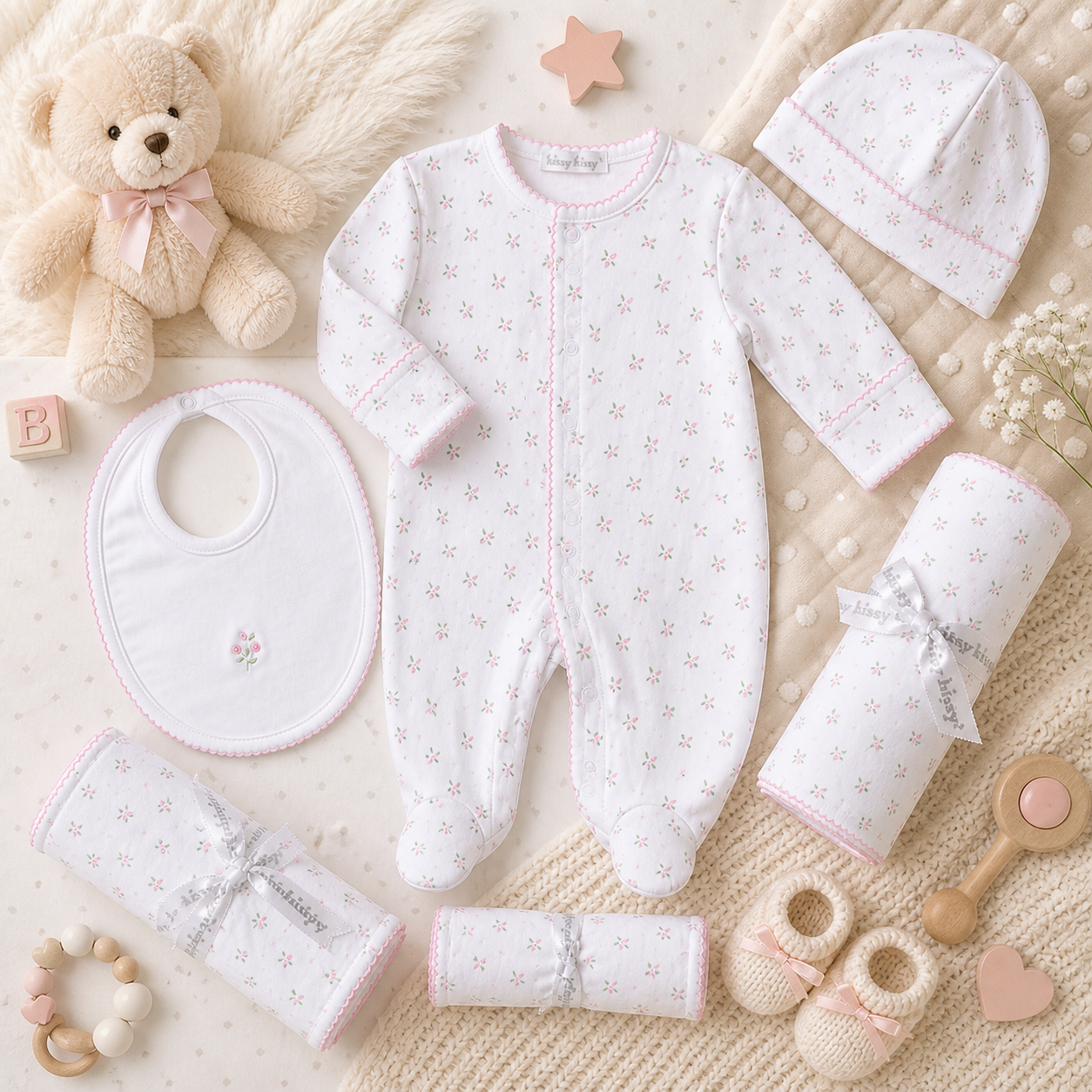 Kissy Kissy Garden Roses 5 Piece Gift Set