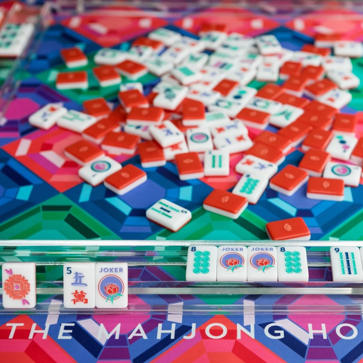 Gem Double Sided Mahjong Mat