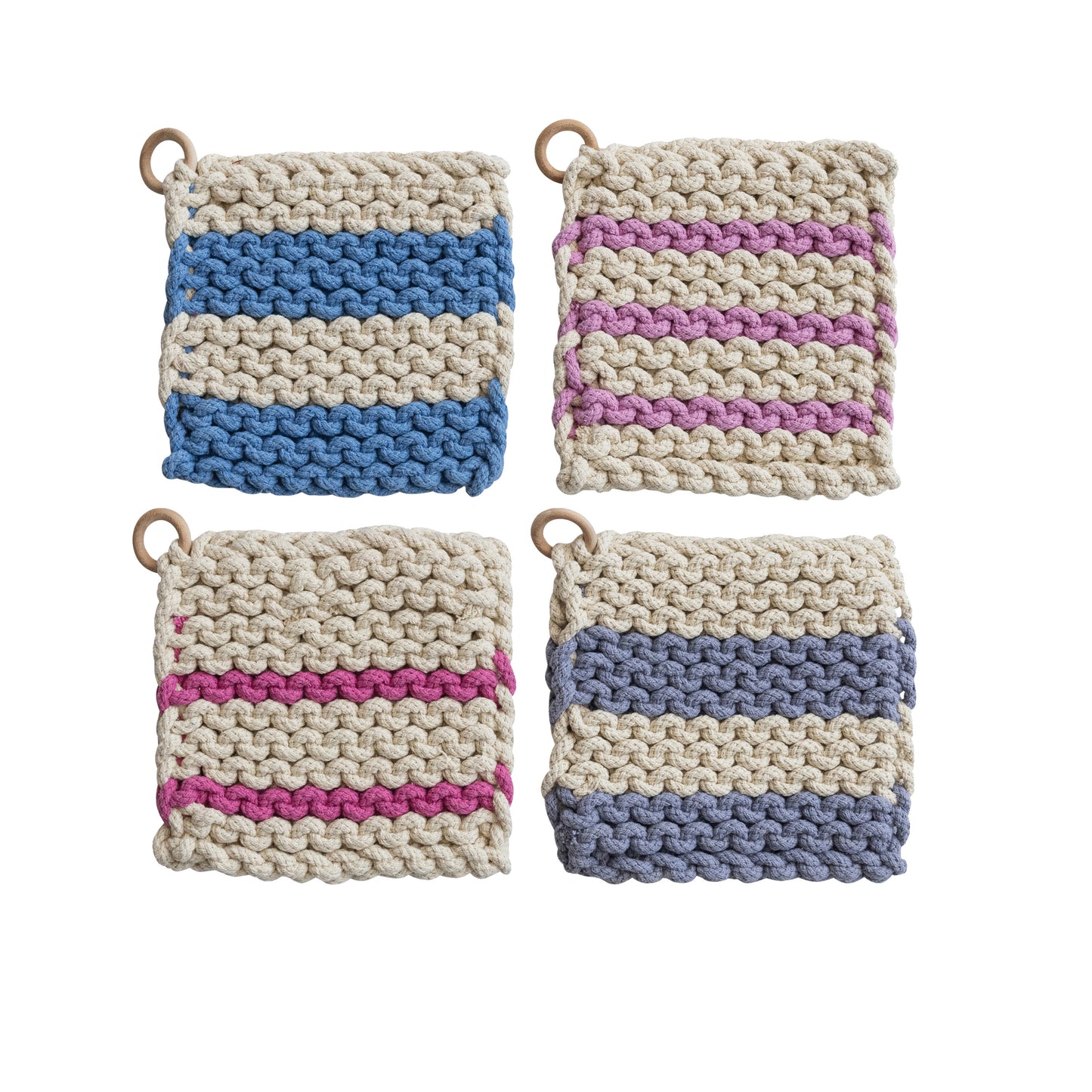 Hazel Mazel Crocheted Pot Holder