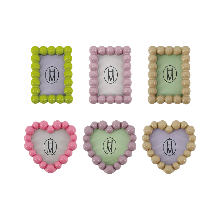 Hazel Mazel Hobnail Photo Frame, 8-3/4" square