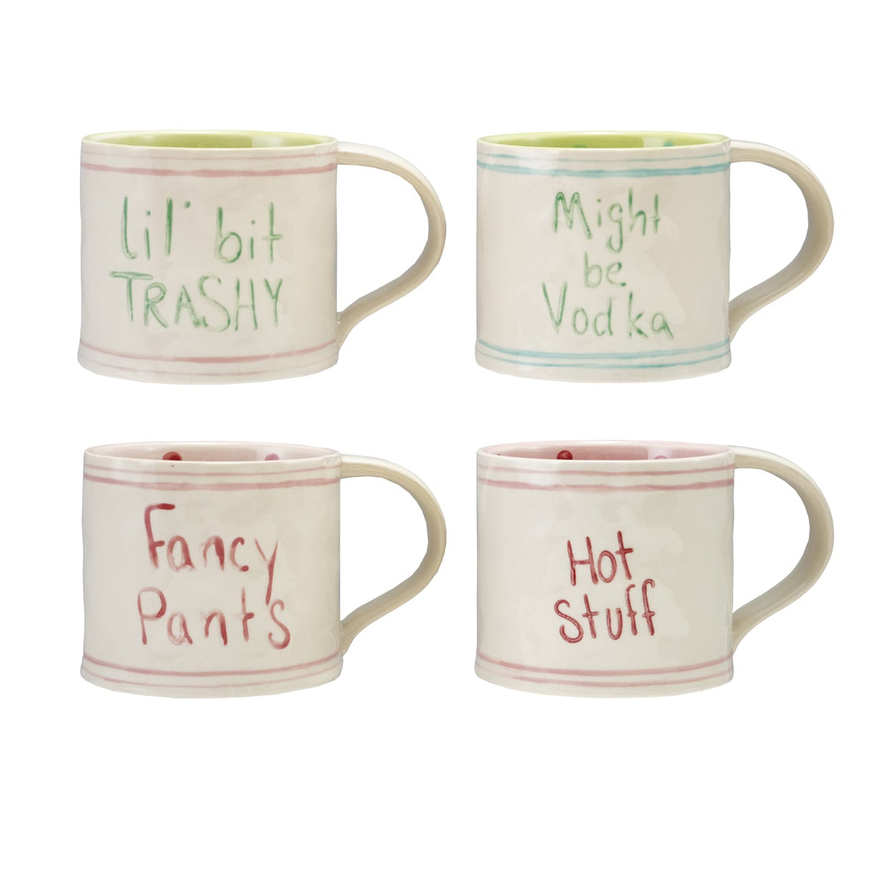 Hazel Mazel Stoneware Mug with Saying