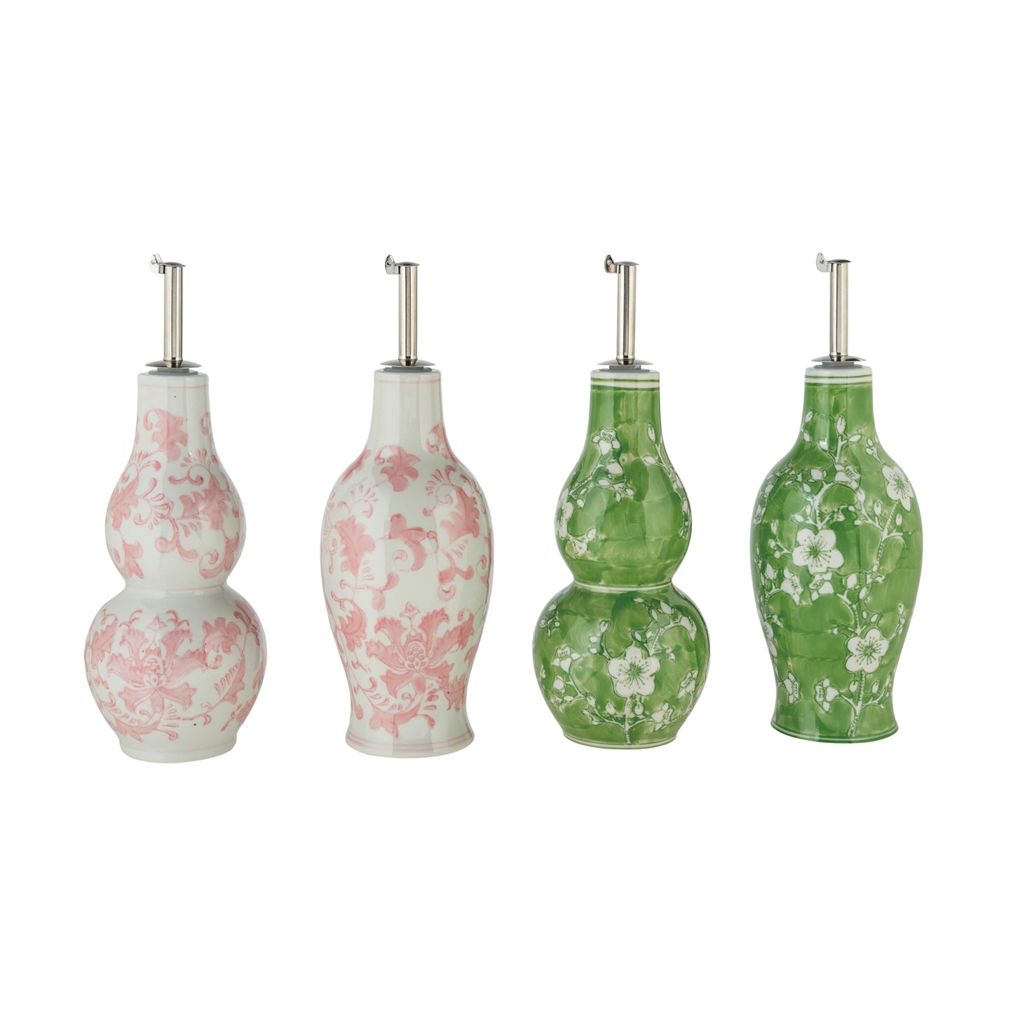Hazel Mazel Stoneware Oil Cruet, Set of 2