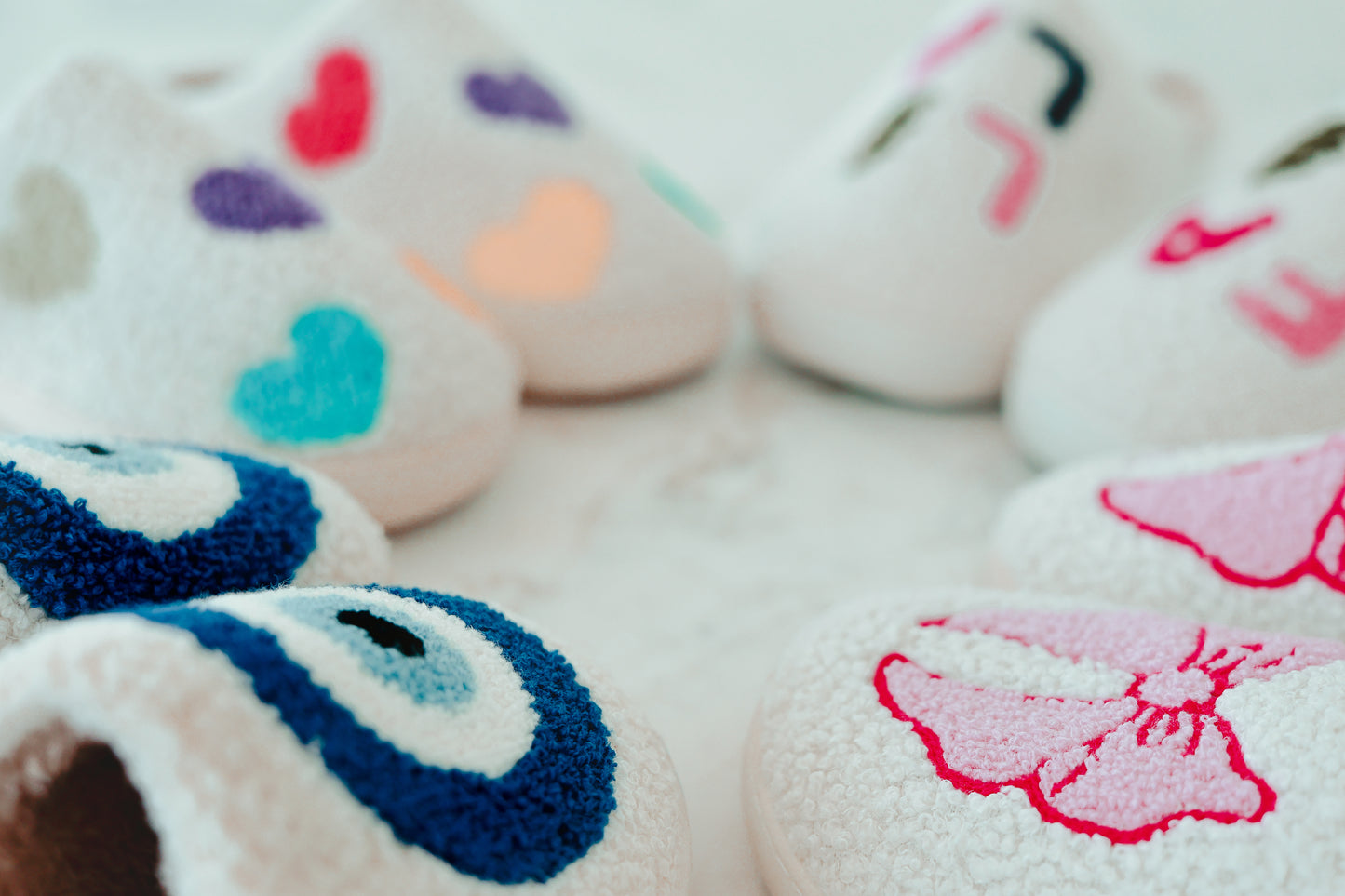 The Dream Collection: Pink Bow Slippers