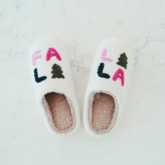 The Dream Collection: Fa La La La Slippers (Limited Holiday 2025 Collection)