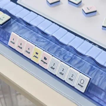 Cabana Stripe American mahjong tile set by Case-Mate — 160 tiles