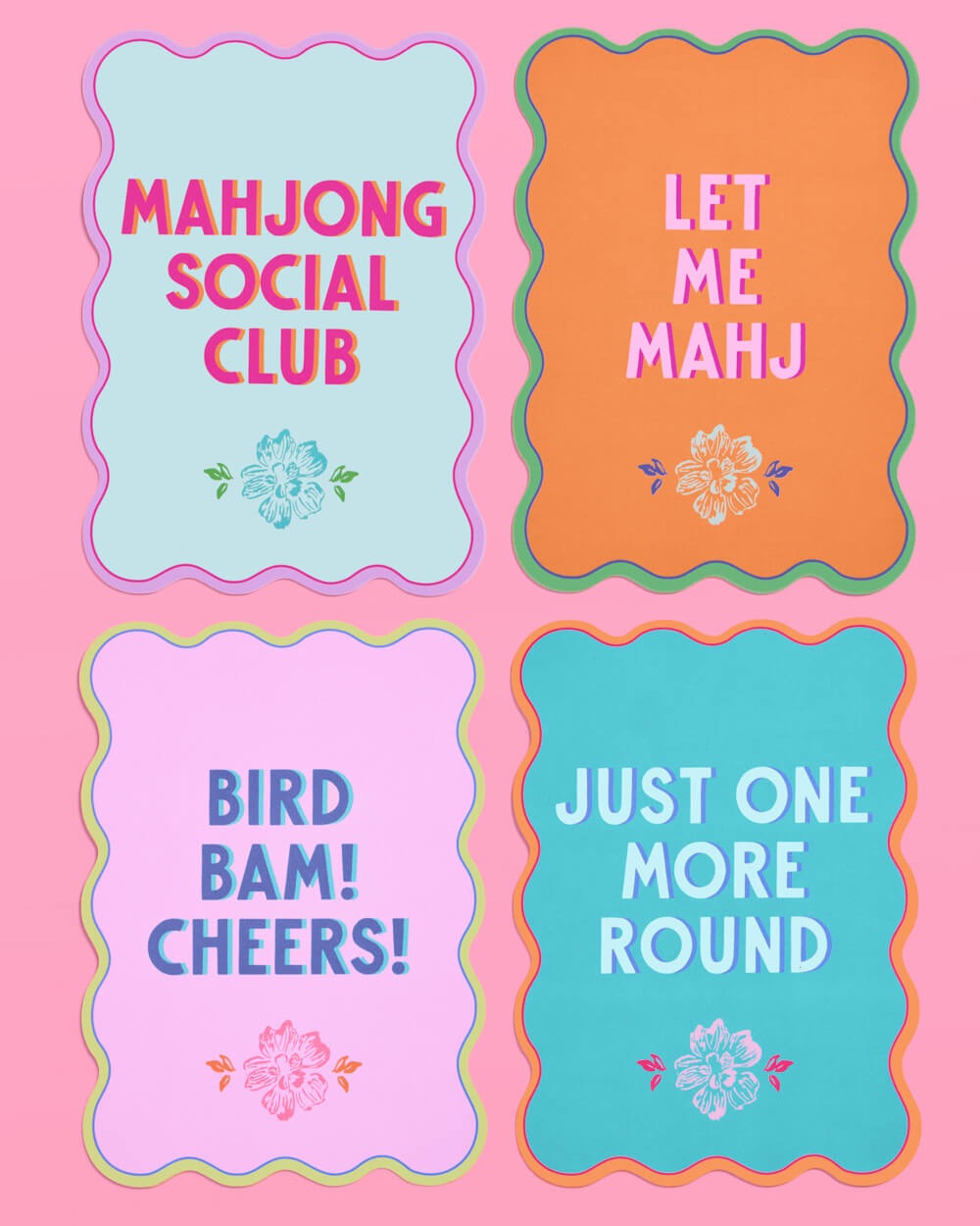 Brights Mahjong Tile Shufflers (4)