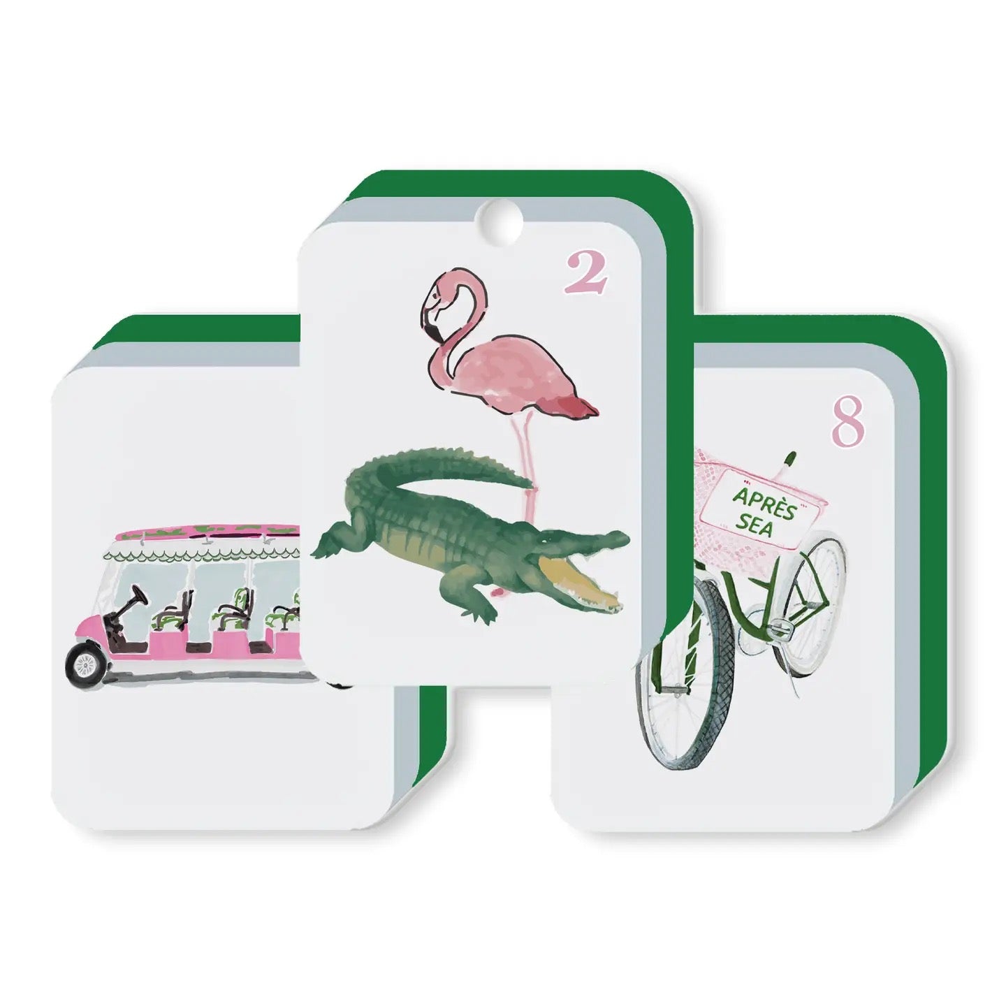 The Mahjong Tile Christmas Ornament